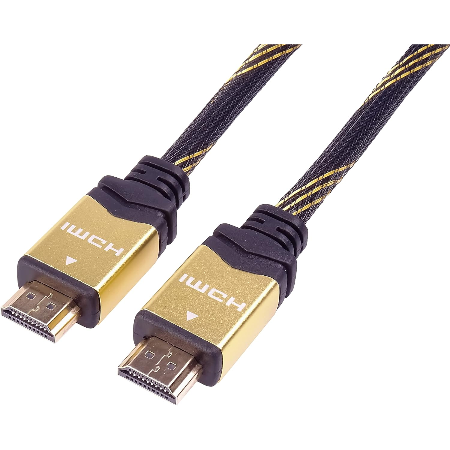 PremiumCord KPHDMET015 HDMI 1.4 - HDMI 1.4 Kábel 1.5m - Fekete/Arany (KPHDMET015)