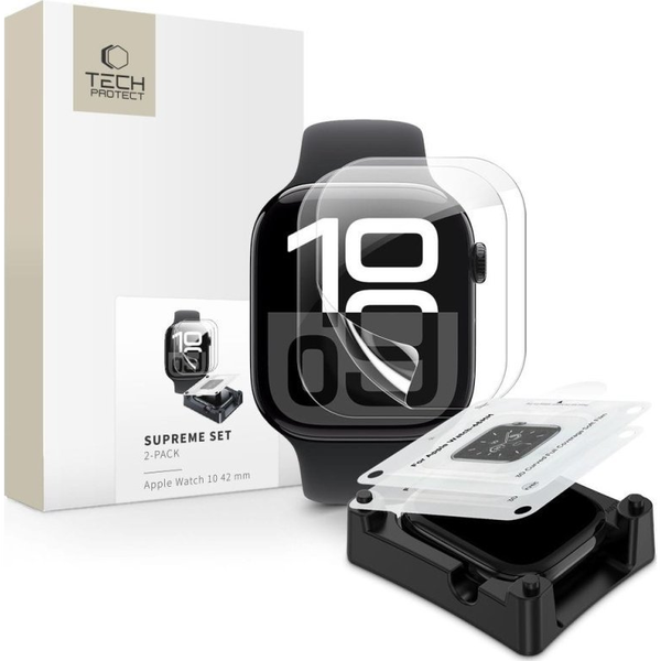 Hibrid üveg Tech-protect Apple Watch 10 42mm