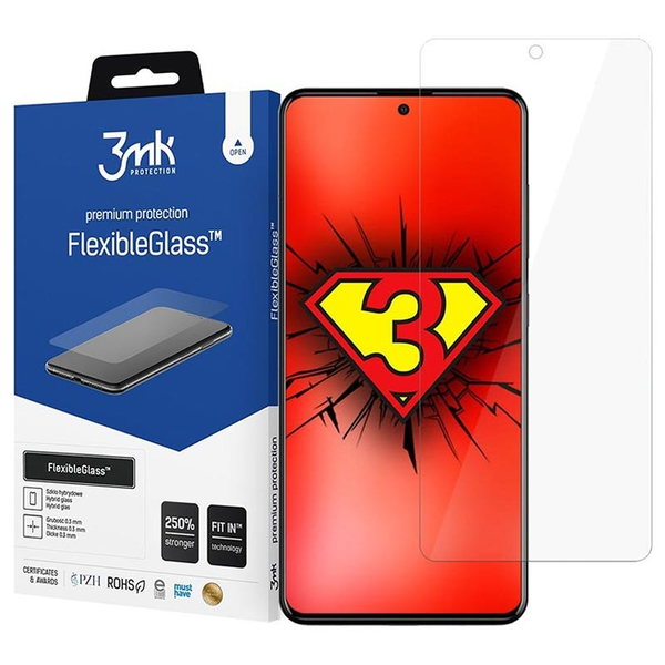 3mk FlexibleGlass Samsung Galaxy A12 Edzett üveg kijelzővédő