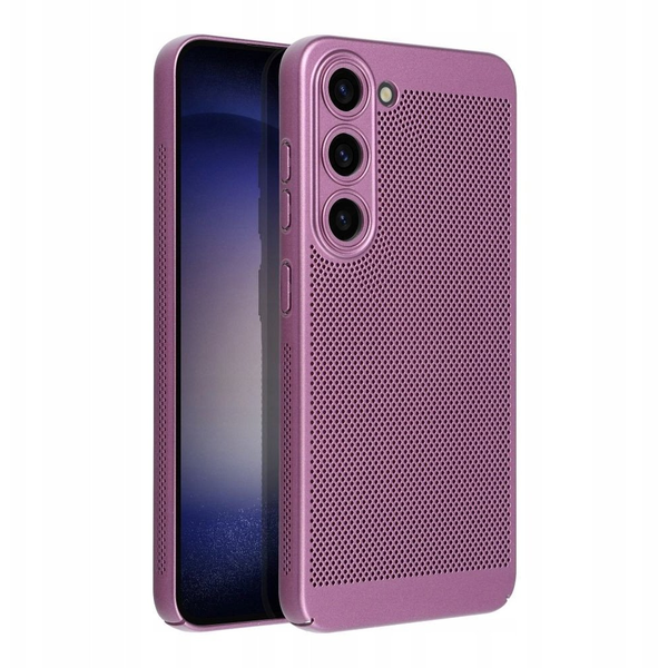 Futerał BREEZY do SAMSUNG S25 Plus fioletowy