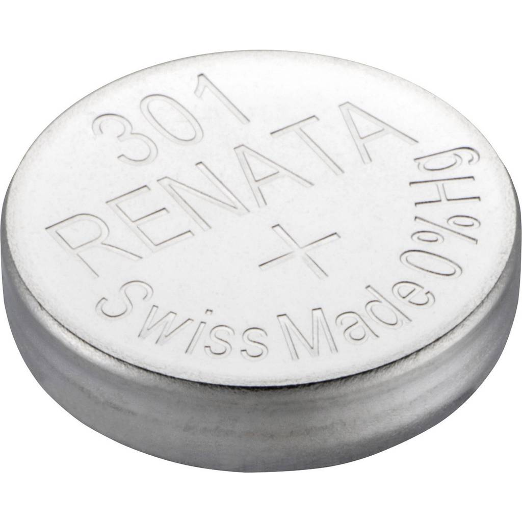 Renata Gombelem 301 1.55 V 1 db 130 mAh Ezüstoxid (X704477) (X704477)