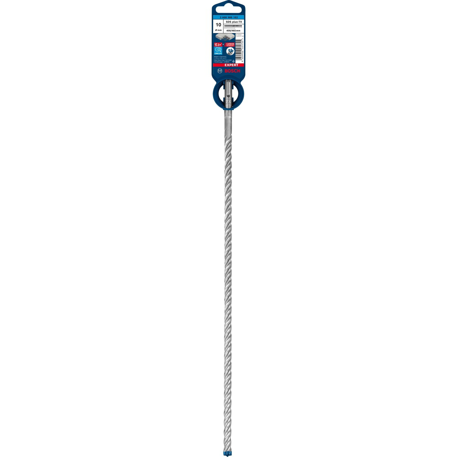 Bosch Ø 10 x 400/465mm Expert SDS Plus-7X Beton fúrószár (2608900102)