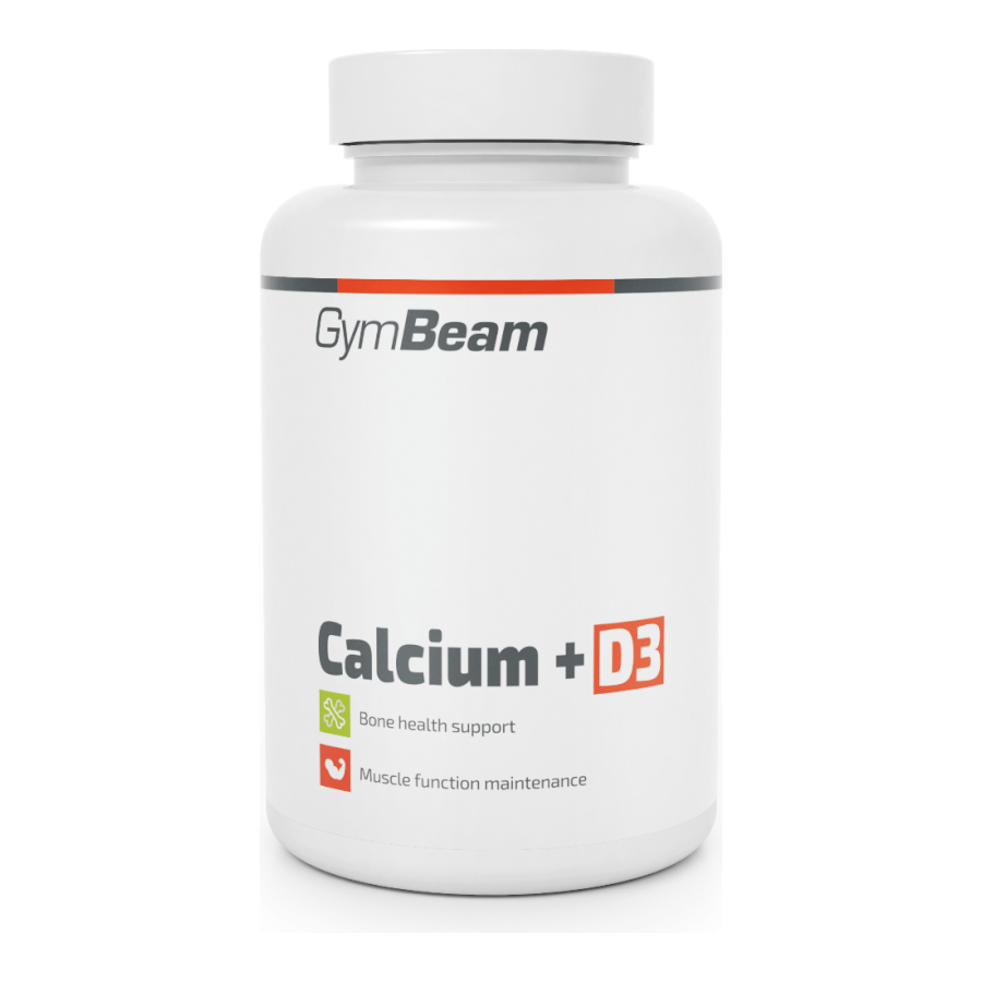 Kalcium + D3-vitamin - 120 kapszula - GymBeam (HMLY-61402-1-120caps)
