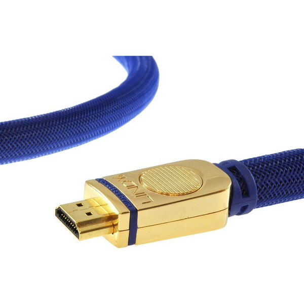 Lindy 37427 HDMI kabel 20 m HDMI Type D (Micro) Blauw