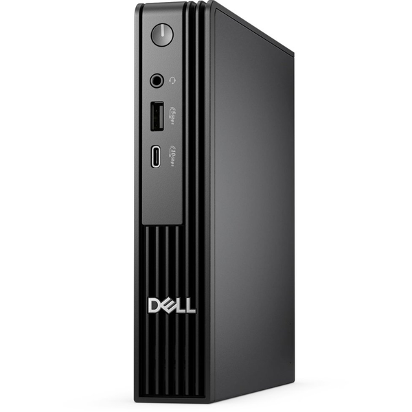 DELL Pro QCM1250 Intel® Core™ i5 i5-14500T 16 GB DDR5-SDRAM 512 GB SSD Windows 11 Pro Micro PC Mini PC Fekete