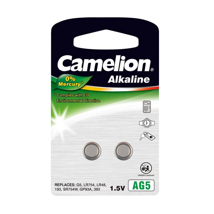 Camelion 12050205 Alkaline Gombelem (2db/csomag) (12050205)