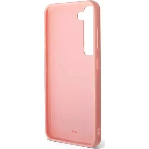 Karl Lagerfeld 3D Monogram Samsung Galaxy S23+, szilikon tok, rózsaszín (138142)