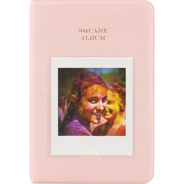  LoveInstant Album Na 64 Zdjęcia Do Fujifilm Instax Square Sq1 / Sq6 / Sq10 / Sq20 - RÓŻowy