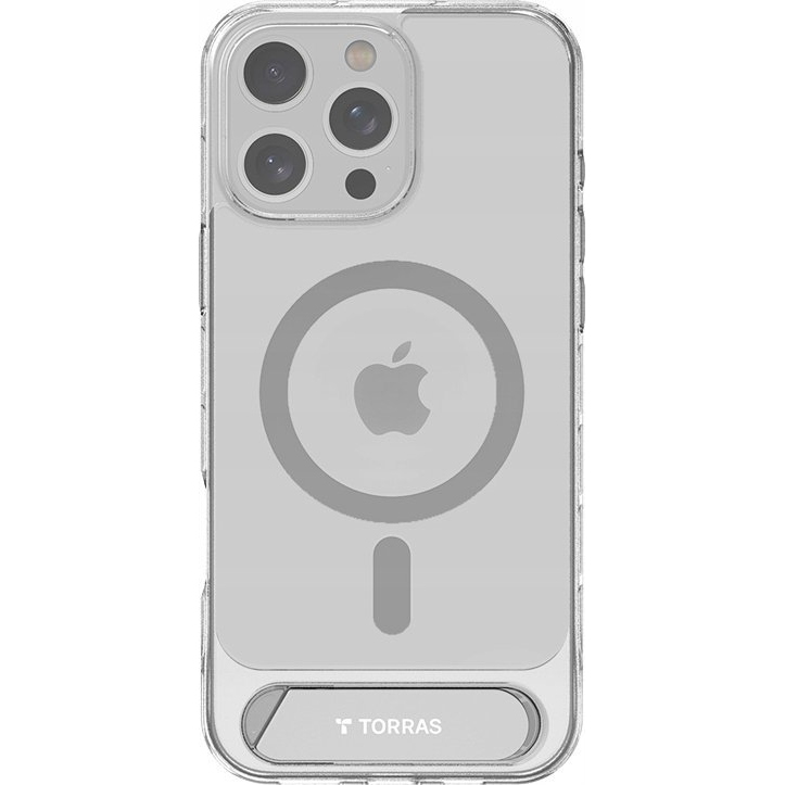 Torras Pstand MagSafe iPhone 16 Pro Max Telefon tok - Átlátszó (X00FX1943)