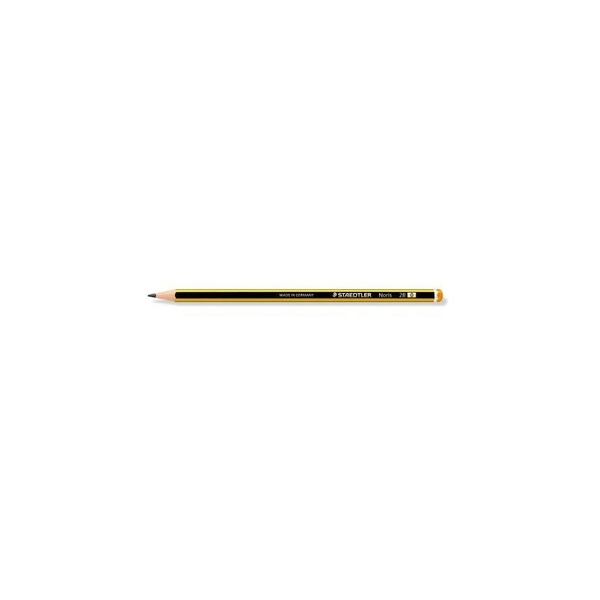 STAEDTLER Bleistift Noris 2B 100% PEFC 12 Stück Sechskant