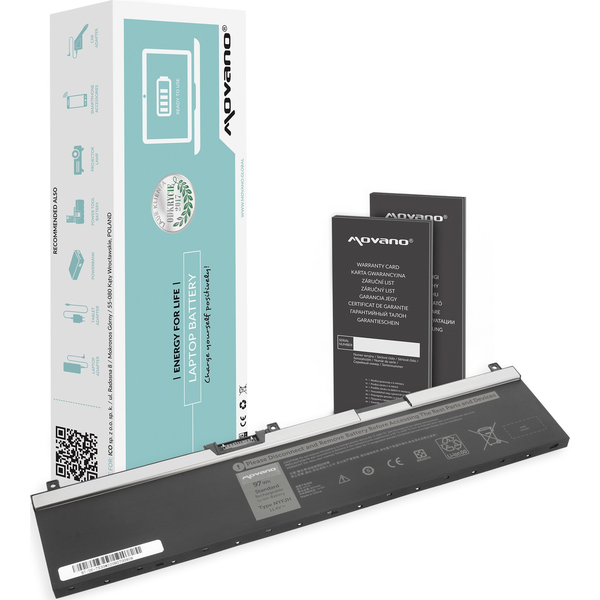 Bateria Movano Bateria NYFJH do Dell Precision 7530 7540 7740