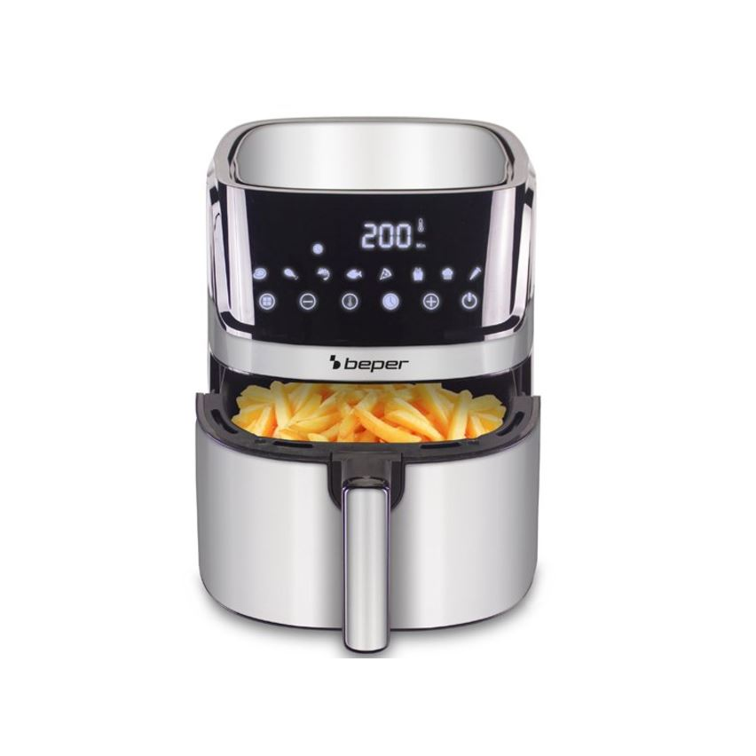 Beper P101FRI070 Airfryer Forrólevegős sütő 7L 1700 Watt - Szürke (P101FRI070 SZÜRKE)