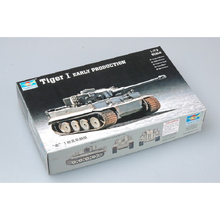 Trumpeter Tiger I Ausf.E tank műanyag modell (1:72) (MTR-07242)