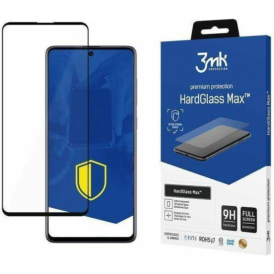 3mk HardGlass Max edzett üvegfólia 9H Fekete Xiaomi Redmi Note 11 Pro 4G/5G (5903108447317)