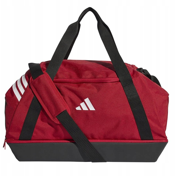 Adidas Tiro Duffle közepes méretű alsó rekesszel ellátott táska, piros