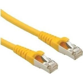 Patch kabel Roline S/FTP Cat 6a RJ45 / RJ45 10 m žlutý