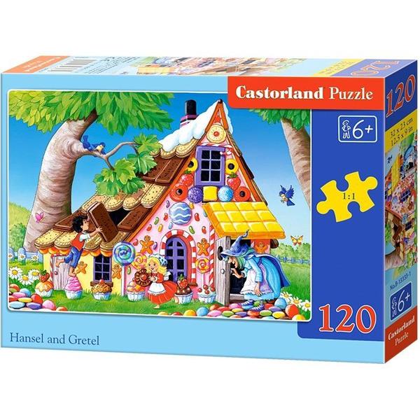 Castorland Hansel and Gretel 120 pcs Пъзел 120 броя Анимации