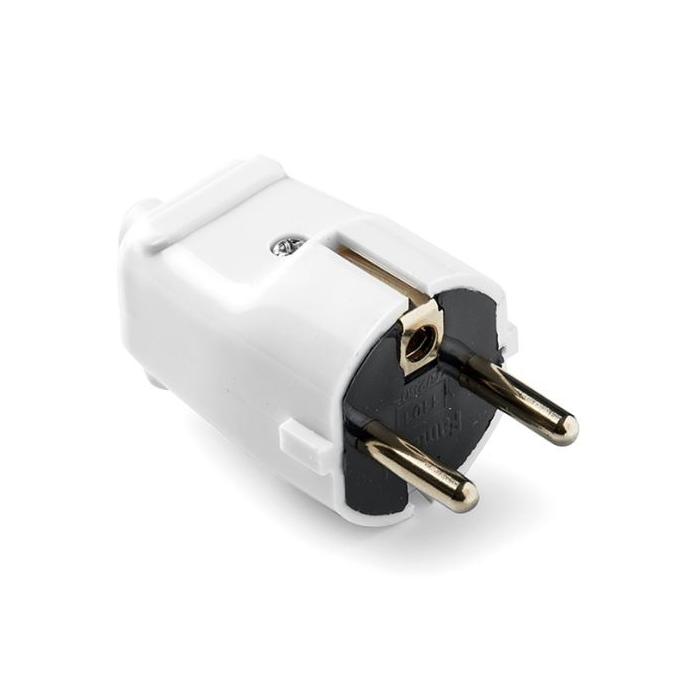 Famatel 1101 Földelt dugvilla - Fehér (1101)