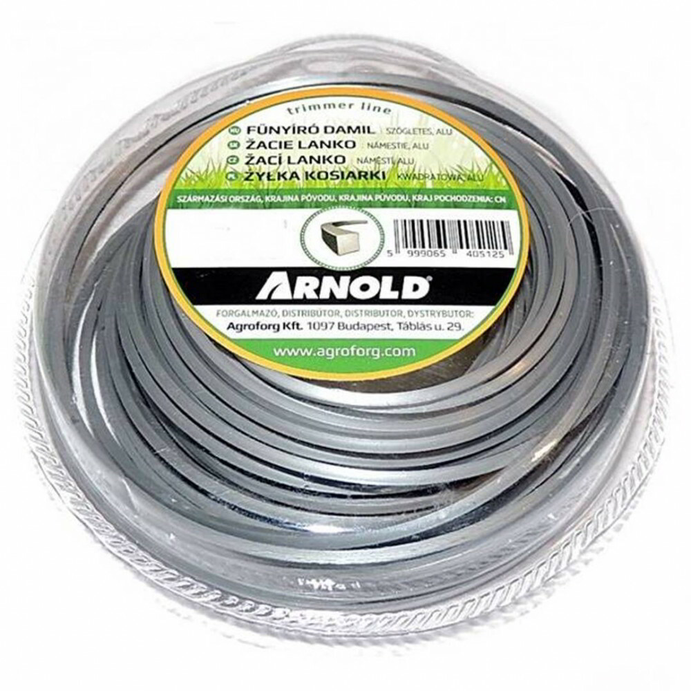 Arnold FIN027/A/B 2.7mm Szögletes Damil (15 m) (FIN027/A/B)