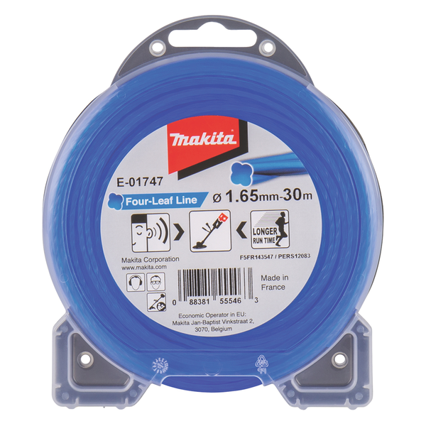 Makita E-01747 1,65mm Négylevelű damil (30m)