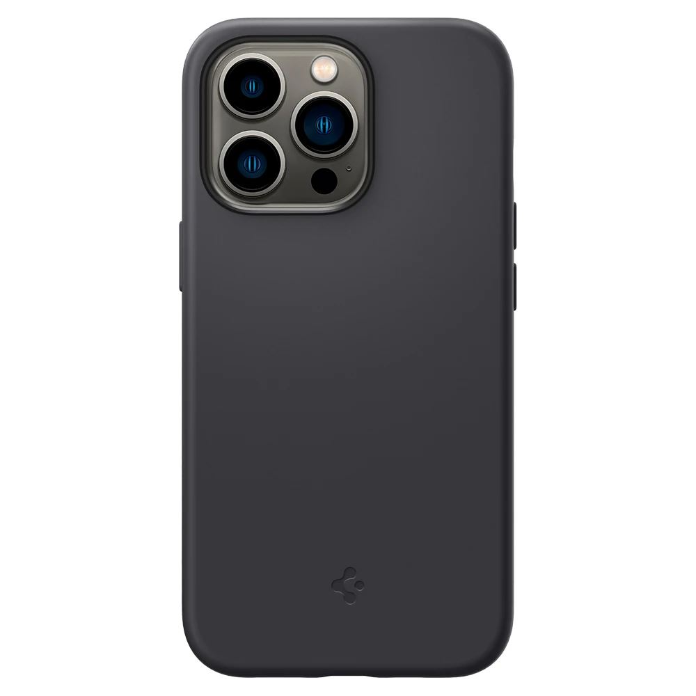Spigen Silicone Fit Apple iPhone 13 Pro tok fekete (ACS03283) (ACS03283)