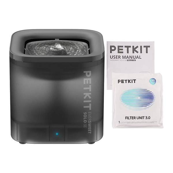 Фонтан за котки PETKIT Eversweet SOLO SE, Сив, 1.8 л