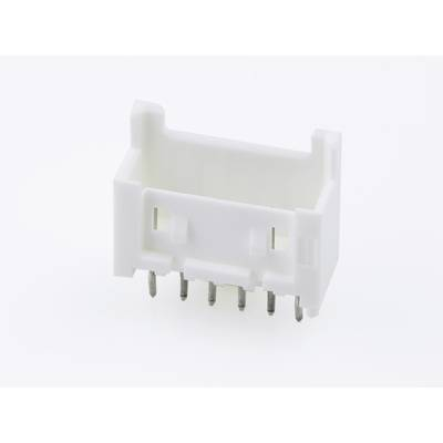 Molex Beépíthető stift sor (standard) Mini-Lock Pólusok száma 6 Raszterméret: 2.5 mm 533750610 1 db csomag (533750610)