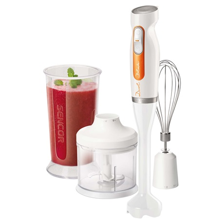 Sencor botmixer, 600W, 2 sebességfokozat, fehér (SHB4260WH-EUE3)