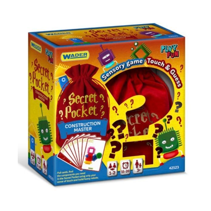 Wader Play and Fun Titkos zseb Építőmester Fejlesztő társasjáték (42523)