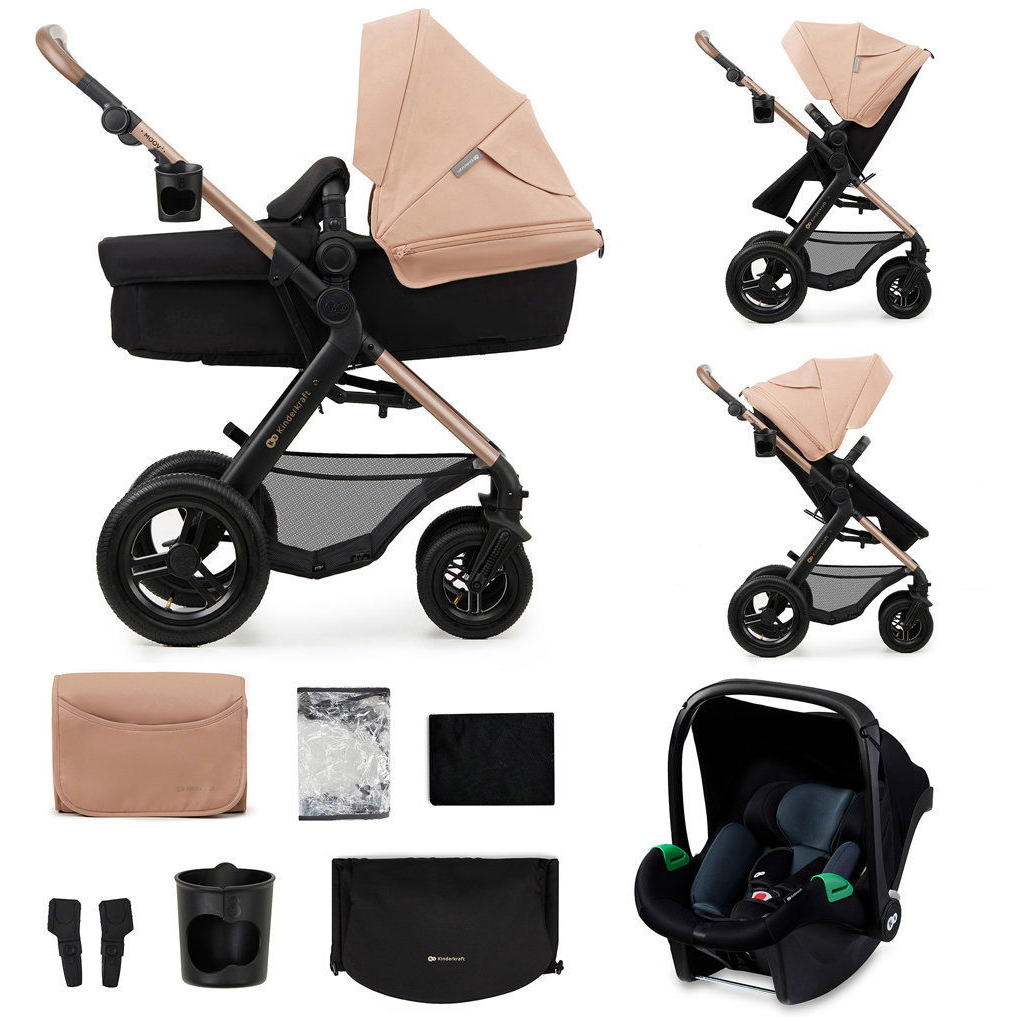 Kinderkraft Moov 2 Air 3in1 Sand Beige (5902533925773)