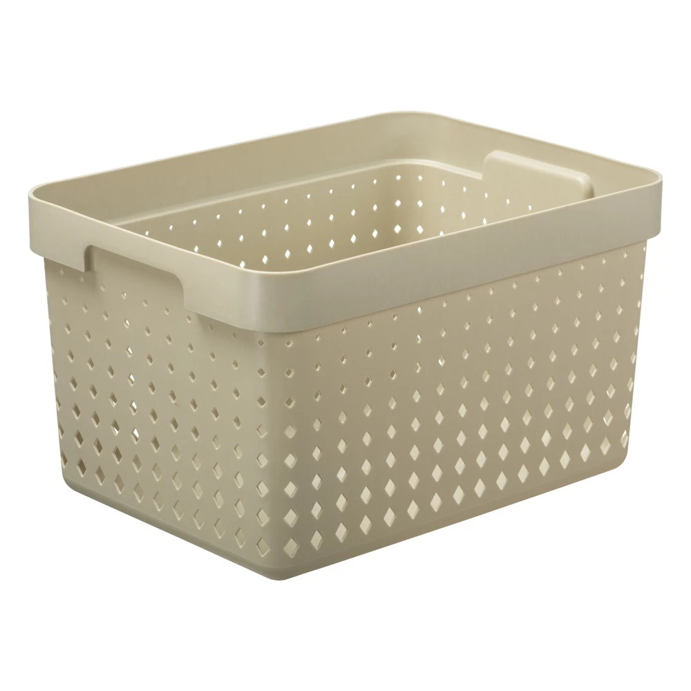 Iris Seoul Műanyag Tárolókosár 17,6L - Bézs (60250816)