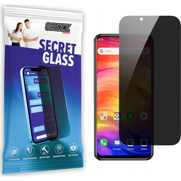  GrizzGlass Szkło prywatyzujące GrizzGlass SecretGlass Ulefone Note 7