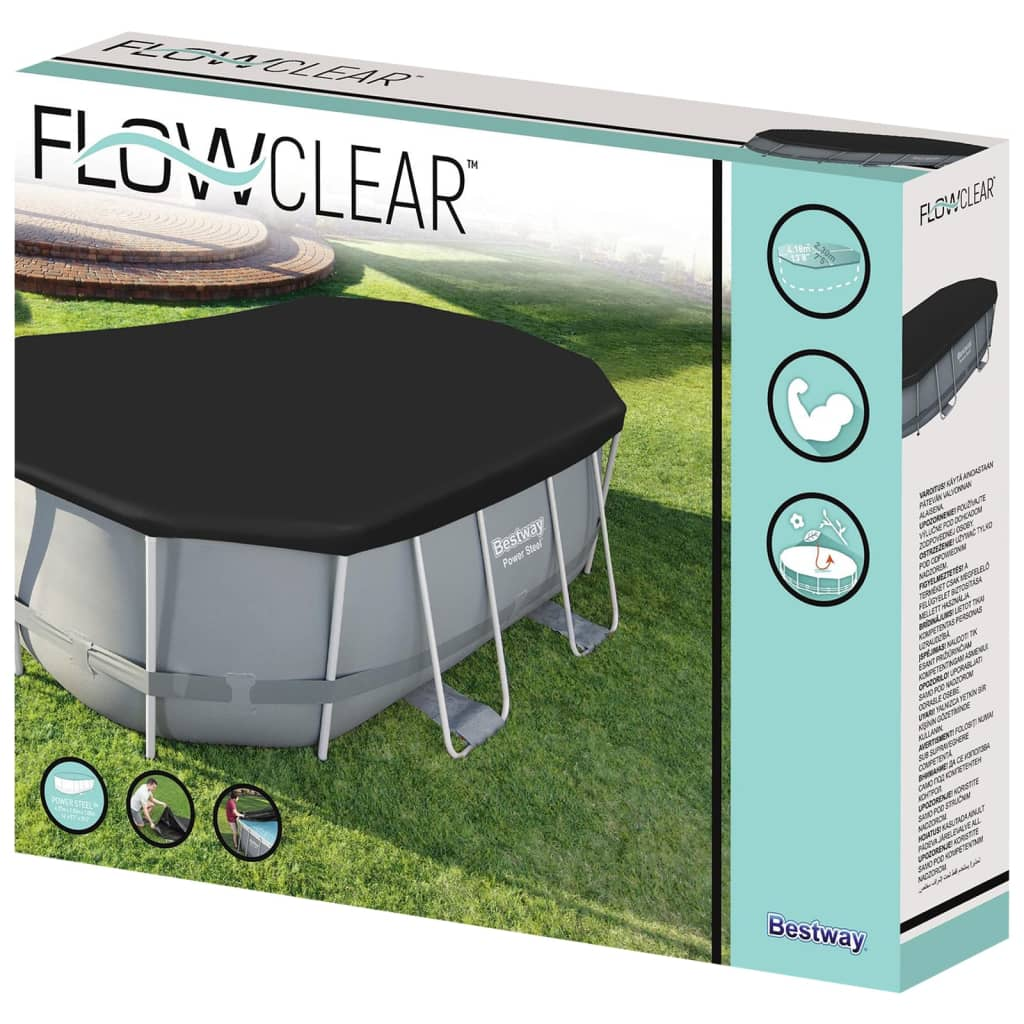 Bestway Flowclear medencetakaró 418 x 230 cm (3202548)