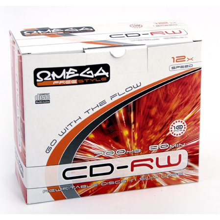 Omega CD-RW 700 MB 12x 10 sztuk (56242)