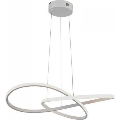 V-TAC 8013 Fehér Házas Designer Csillár - 20W, Meleg Fehér, 125 Lm/W (SKU 8013)