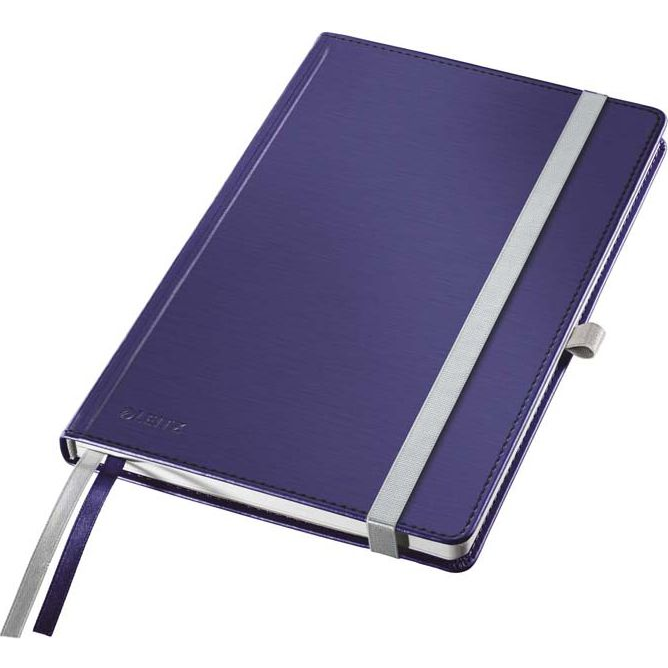 Leitz Style 80 lapos A5 Kockás Jegyzetfüzet - Kék (44860069)