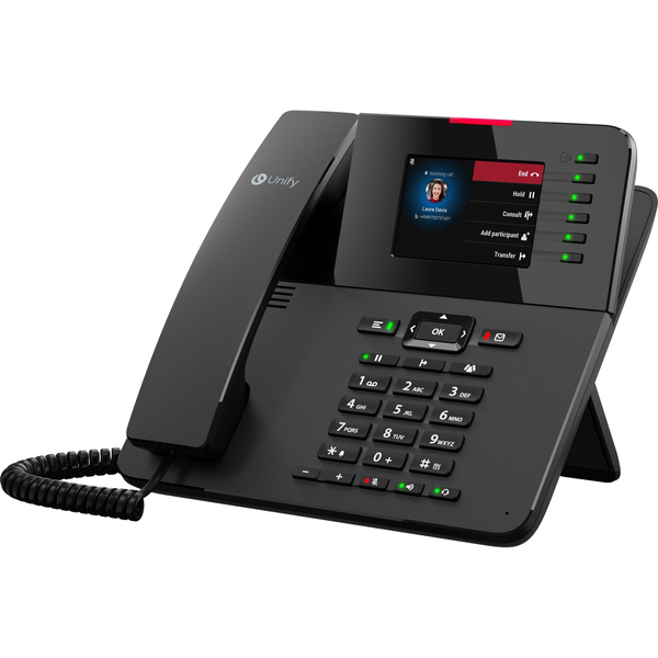 Unify OpenStage CP410 Asztali telefon Fekete