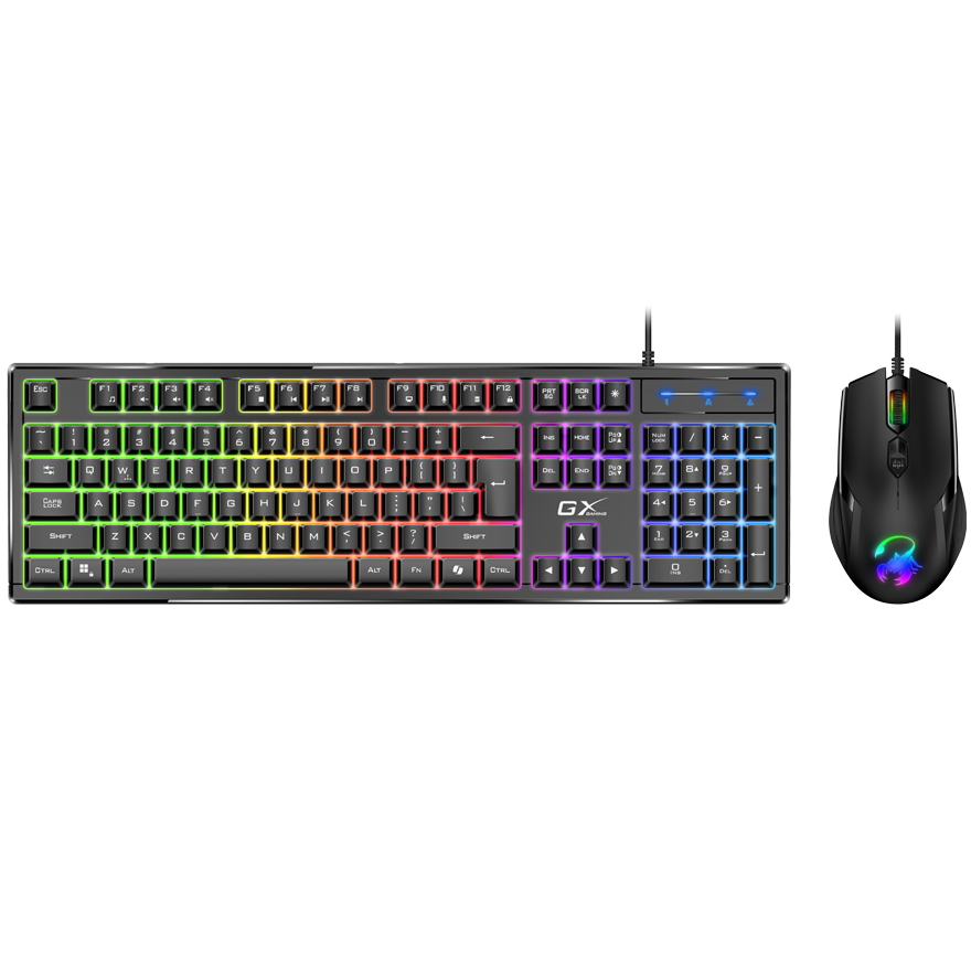 Genius GX Gaming Scorpion KM-GX6 Vezetékes Gaming Billentyűzet CZ + SK - Fekete (31330010403)