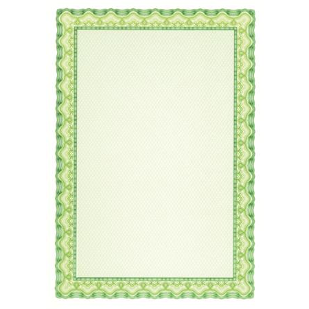 Сертификатна хартия тъмно зелена спирала DECAdry by Apli