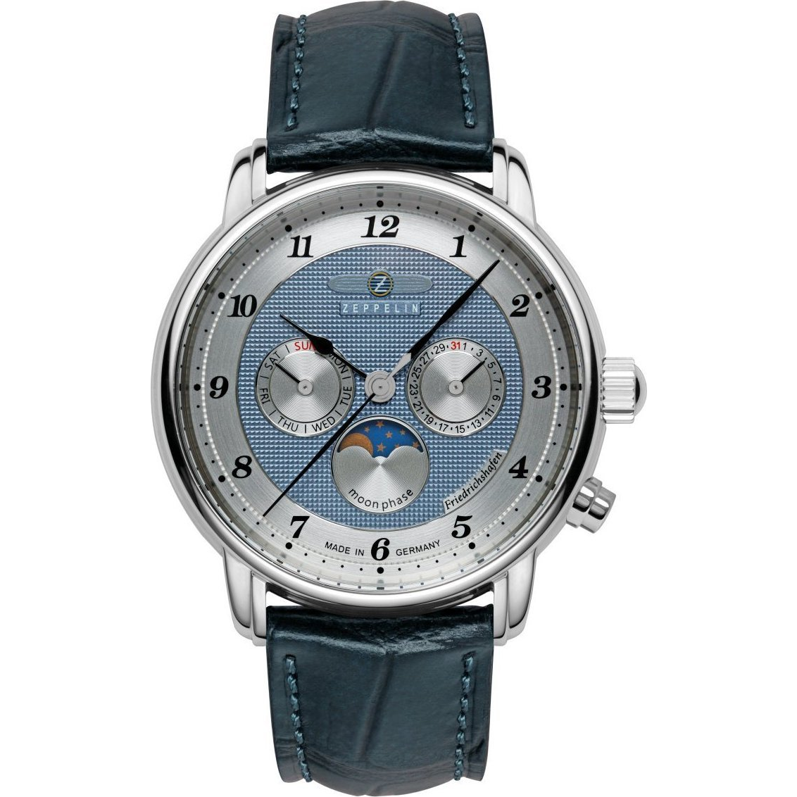 Zeppelin 8536-3 Friedrichshafen Moonphase Férfi Óra (85363)