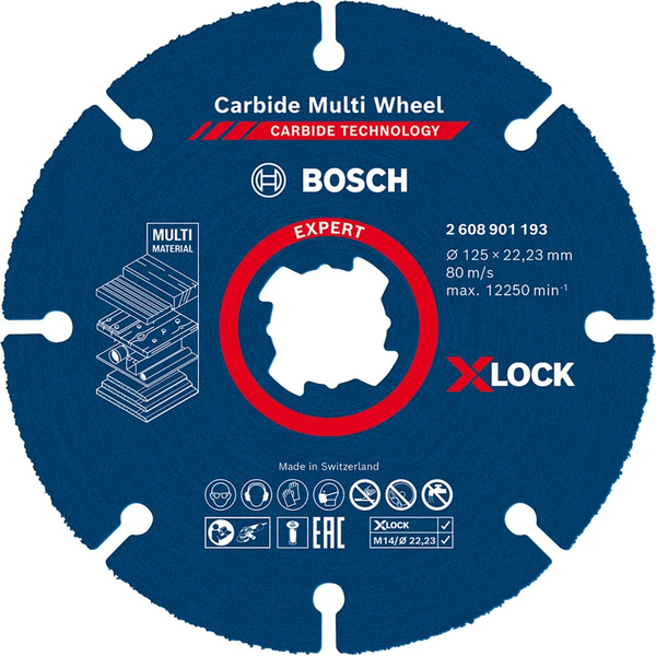 Bosch EXPERT CARBIDE MULTI WHEEL Disco per tagliare