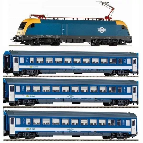 Piko 57115 Taurus villanymozdony személyvagonokkal MÁV kisvasút kezdő készlet (57115)