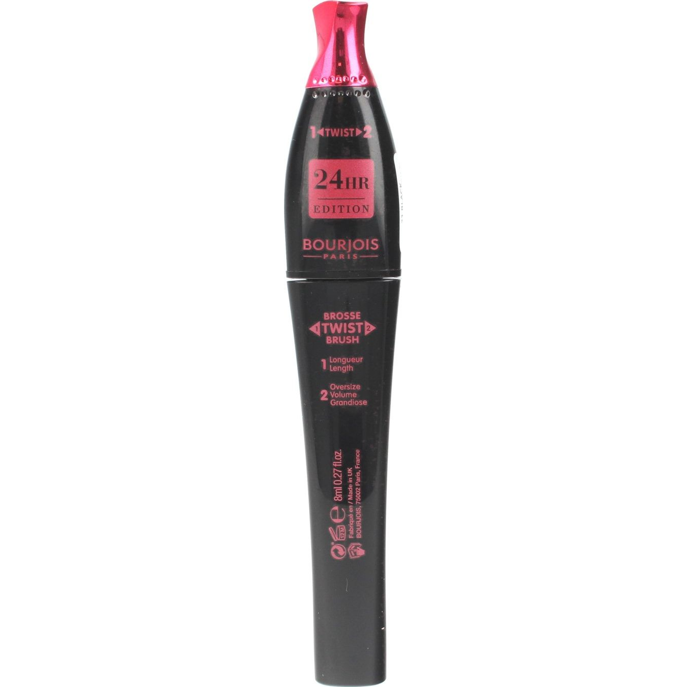 BOURJOIS Mascara Twist Up The Volume 24HR Mascara 23 Black 8 ml (29102163023)