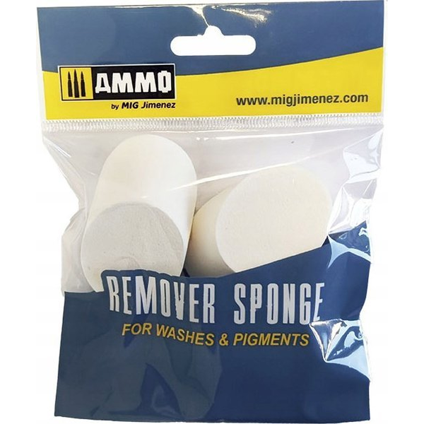  Vallejo Ammo: Remover Sponge for Washes & Pigments - Split Face Weathering Blending Pad (2)