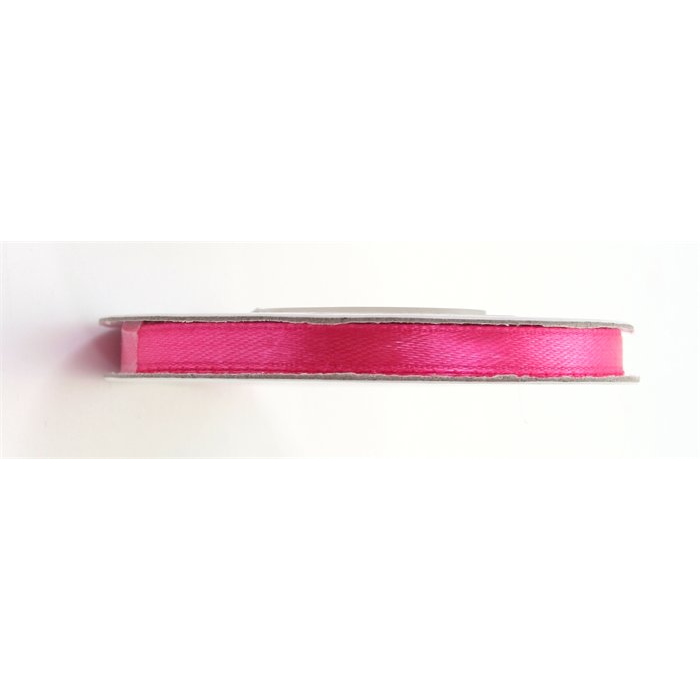 Szatén szalag 6mm - Rózsaszín 25m (TS6-006)