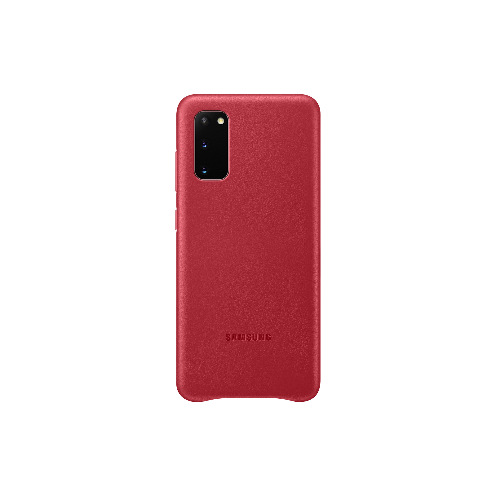 Samsung EF-VG980 Galaxy S20 gyári Bőrtok - Piros (EF-VG980LREGEU)