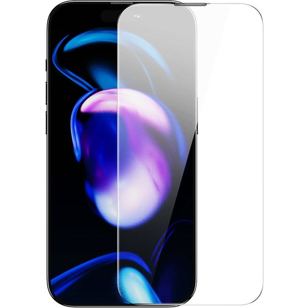 Baseus Schott HD 0.3 мм стъклен протектор с антипрахово покритие за iPhone 14 Pro