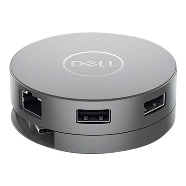 DELL DA310 Ledningsført USB 3.2 Gen 2 (3.1 Gen 2) Type-C Sølv