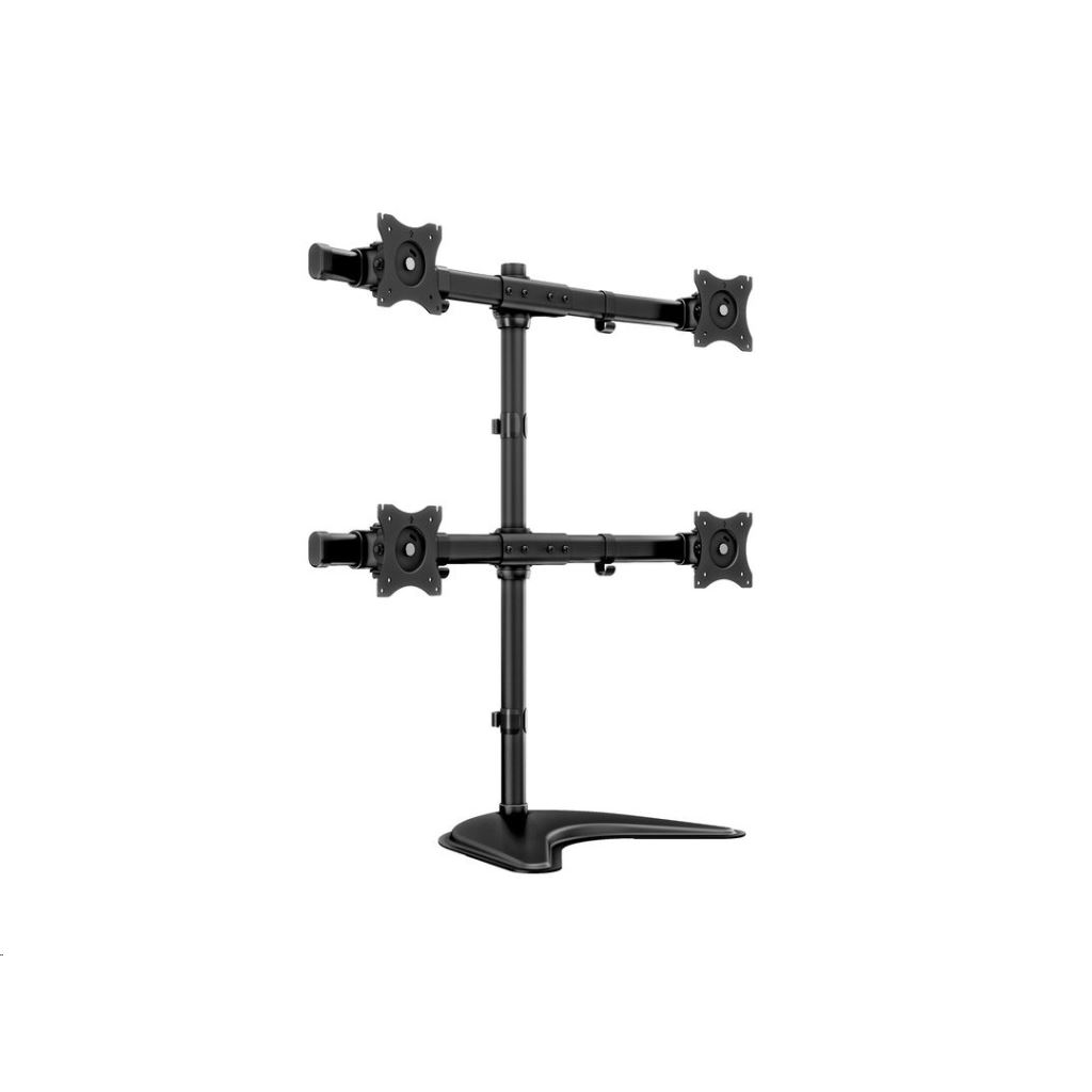 Multibrackets asztali rögzítő Deskstand Basic Quad dönthető, forgatható konzol, 15