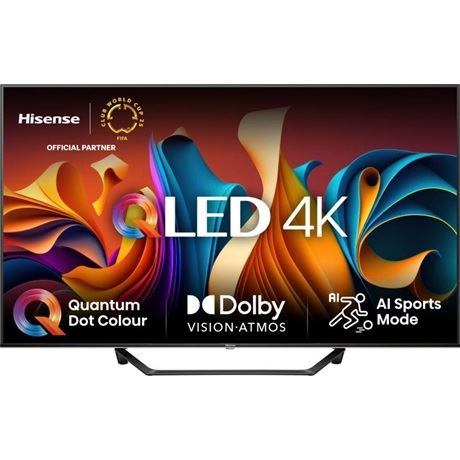 Hisense 43A7NQ телевизор 109,2 см (43") 4K Ultra HD Smart TV Wi-Fi Сив 250 cd/m²